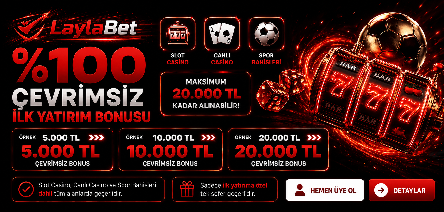 %100 Çevrimsiz Hoşgeldin Bonus